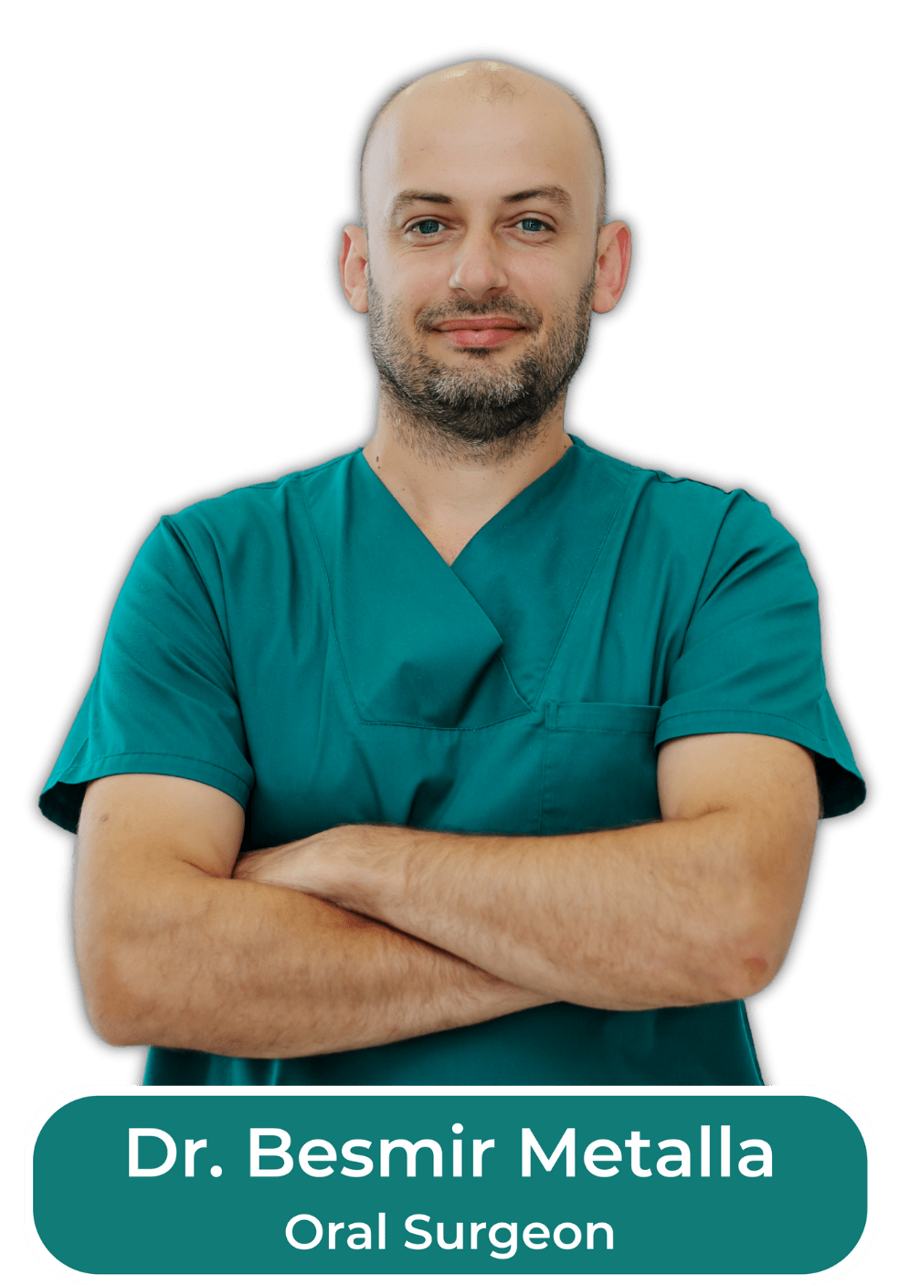 Dr. Besmir Metalla, Oral Surgeon and founder of the dental clinic in Fushë-Krujë, Albania